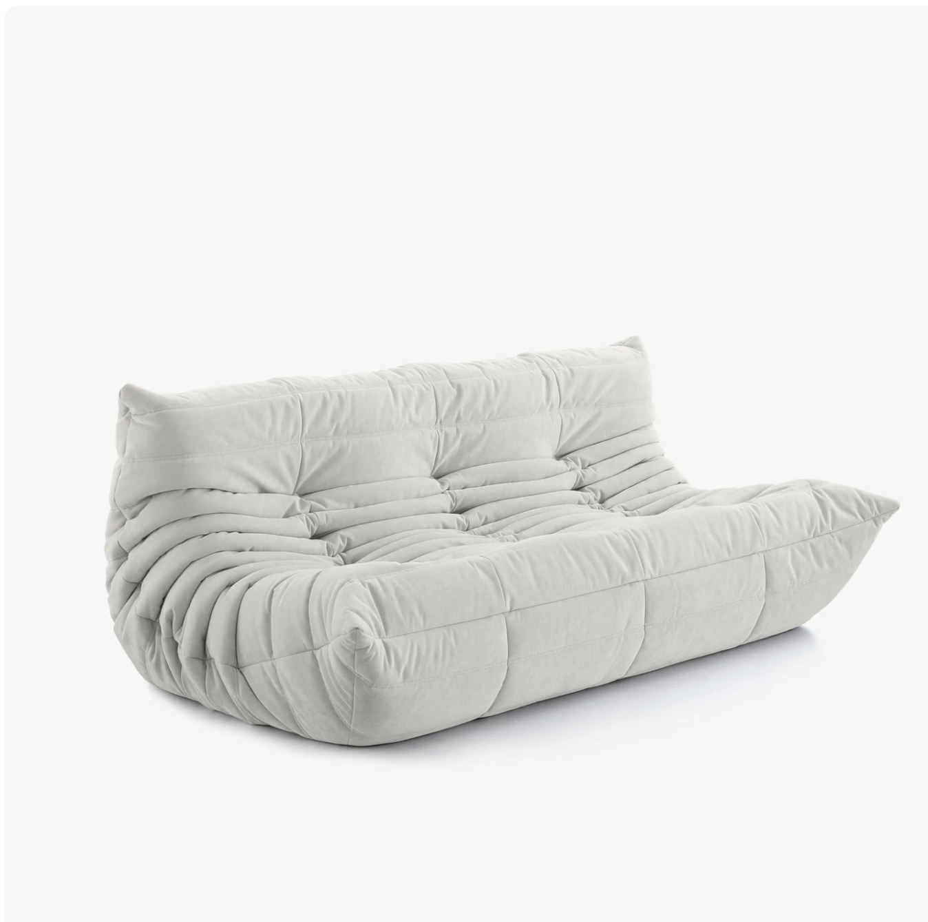 Tøto - Canapé Tøto Compressé Blanc