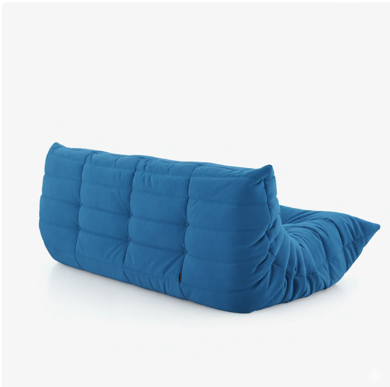 Tøto - Canapé Tøto Compressé Bleu