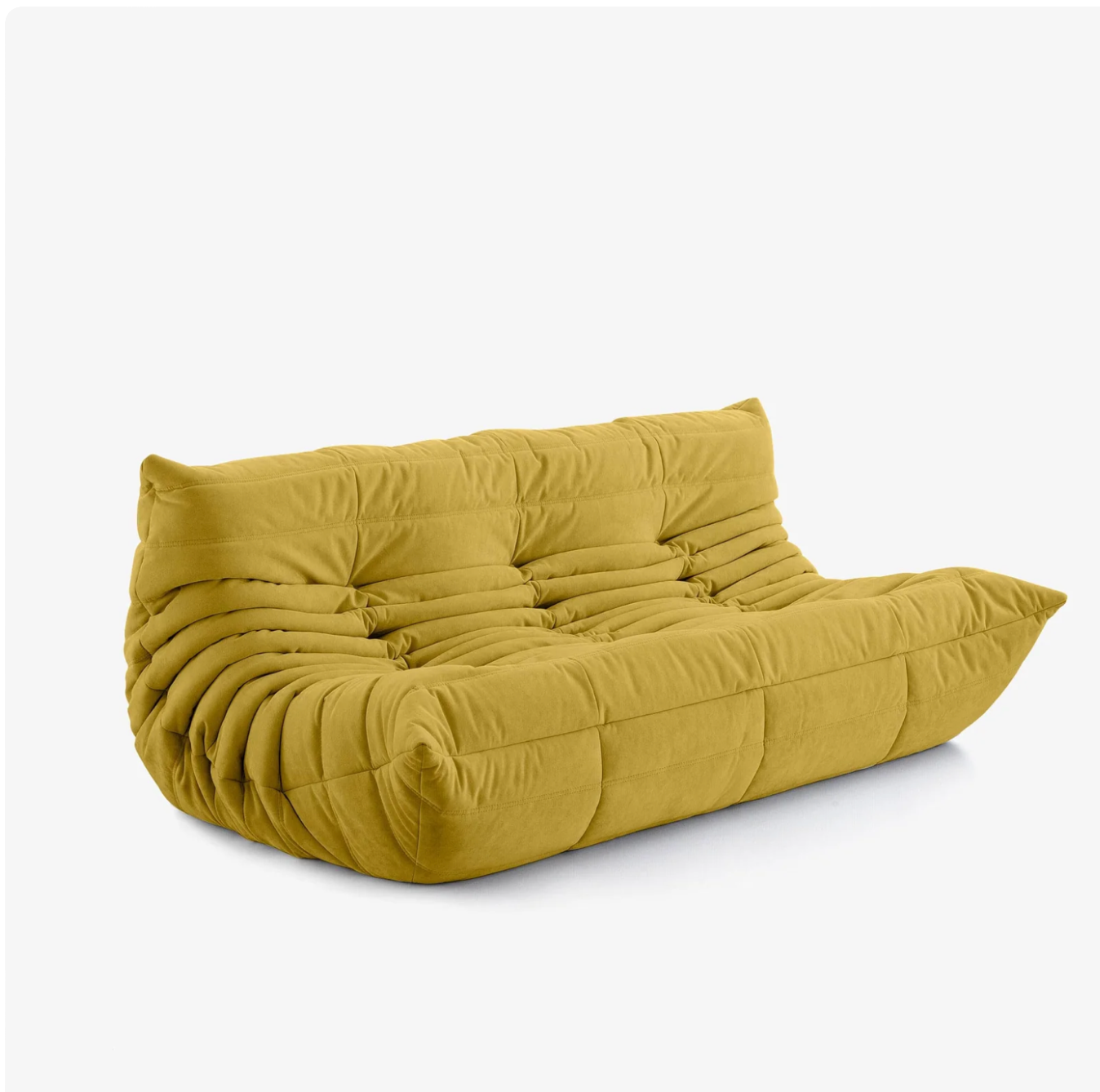 Tøto - Canapé Tøto Compressé Moutarde