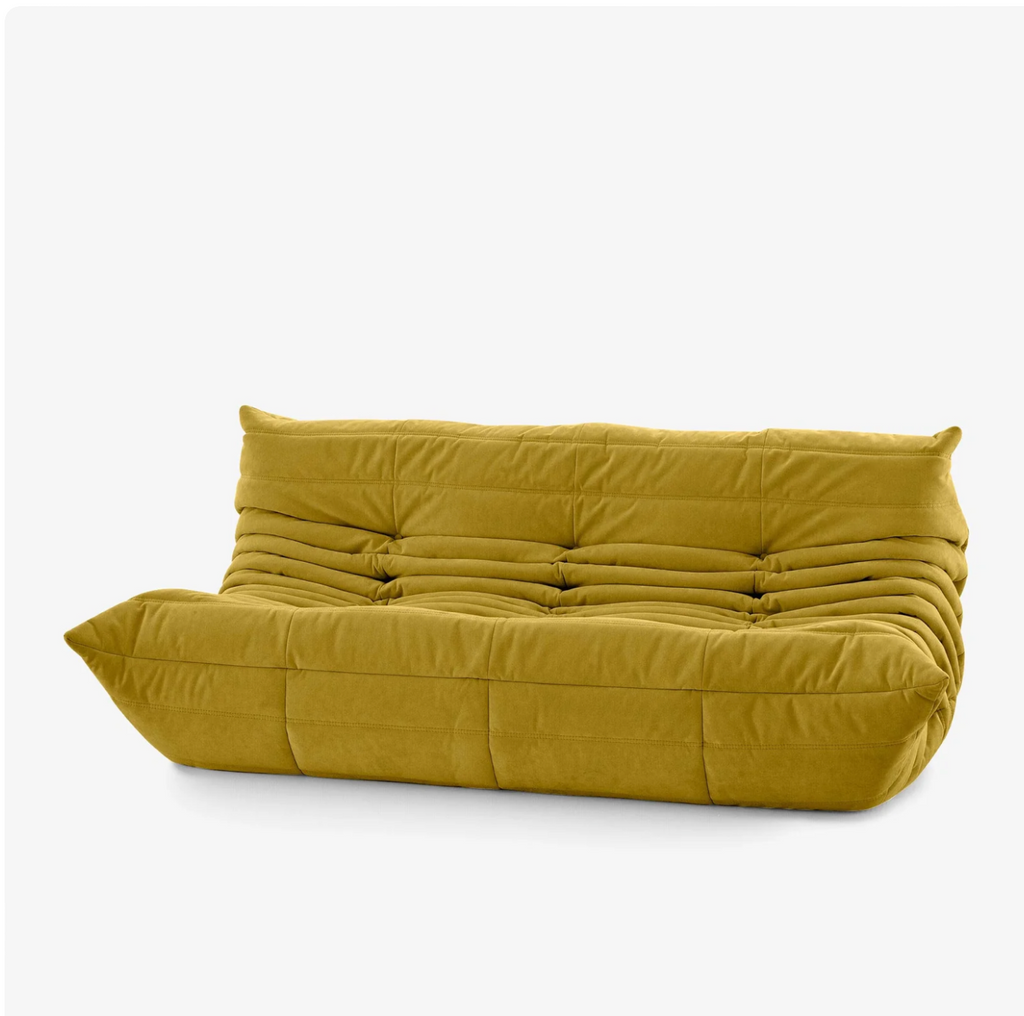 Tøto - Canapé Tøto Compressé Moutarde