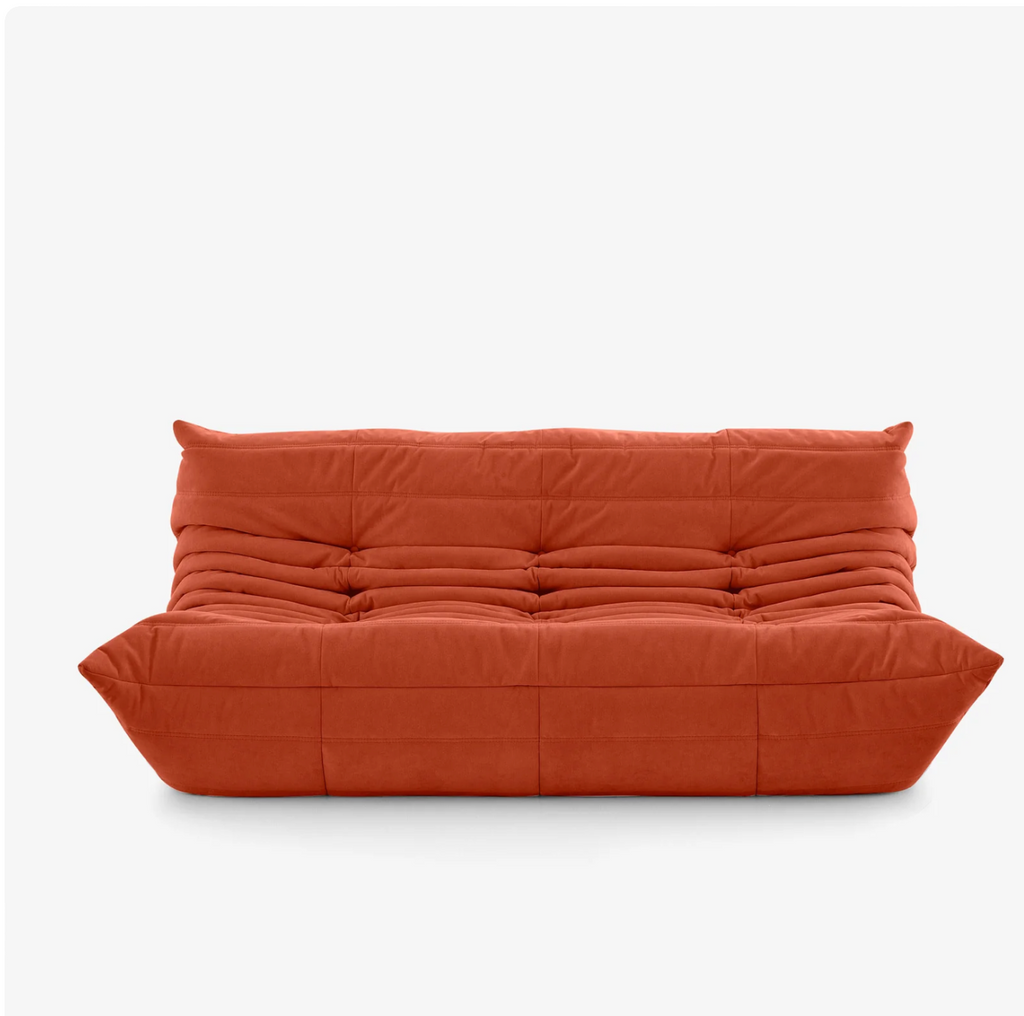 Tøto - Canapé Tøto Compressé Rouge