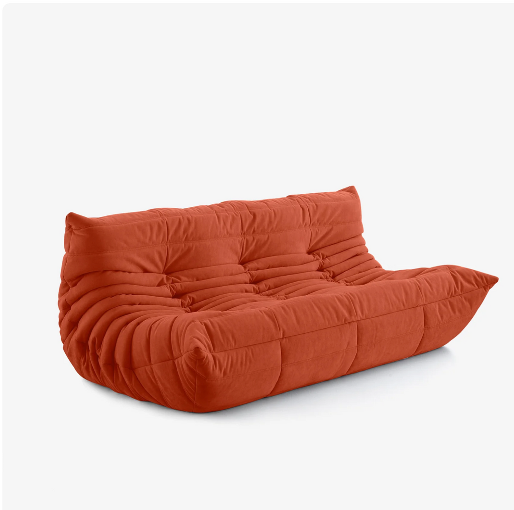 Tøto - Canapé Tøto Compressé Rouge