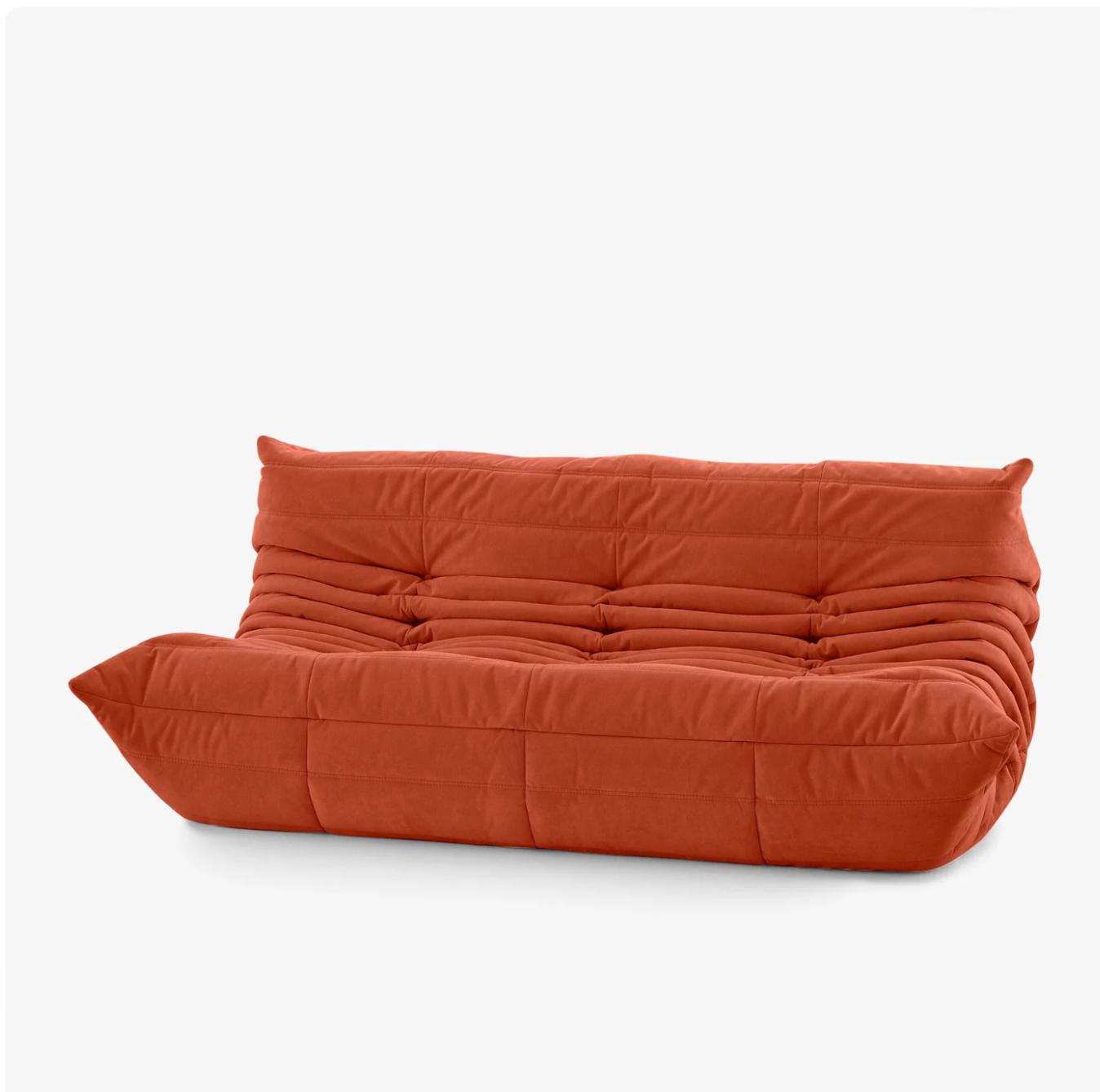 Tøto - Canapé Tøto Compressé Rouge
