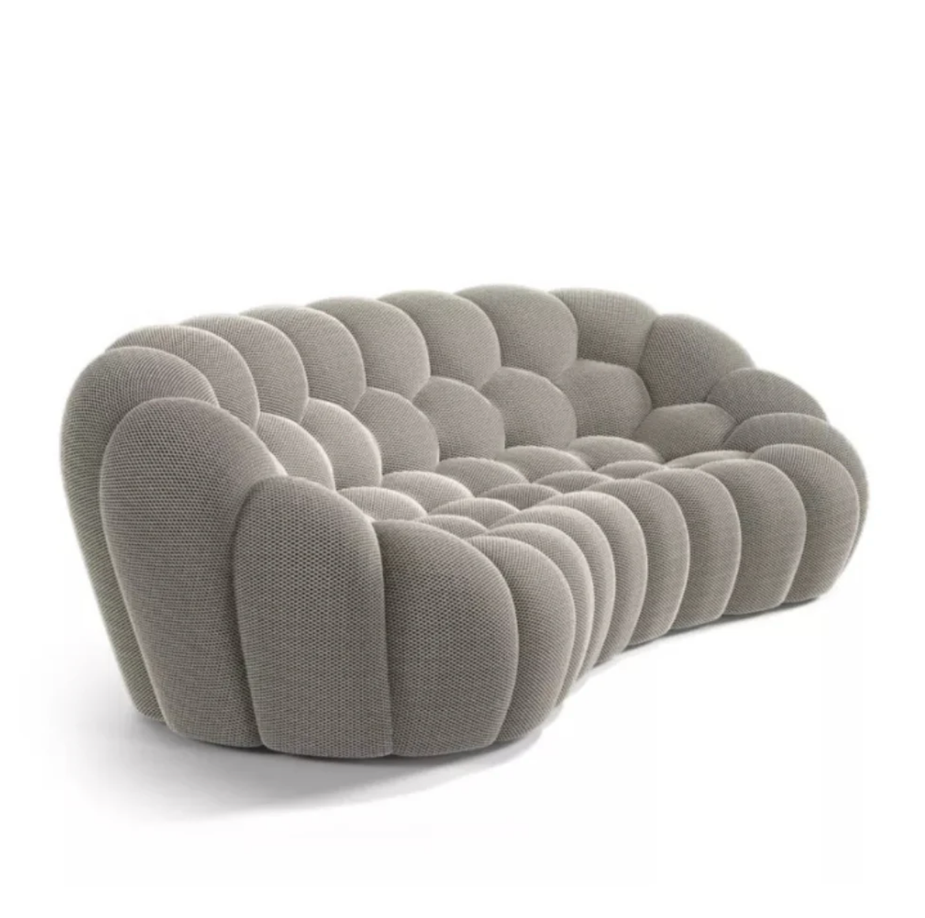 Nømo - Canapé Nømo Compressé Gris