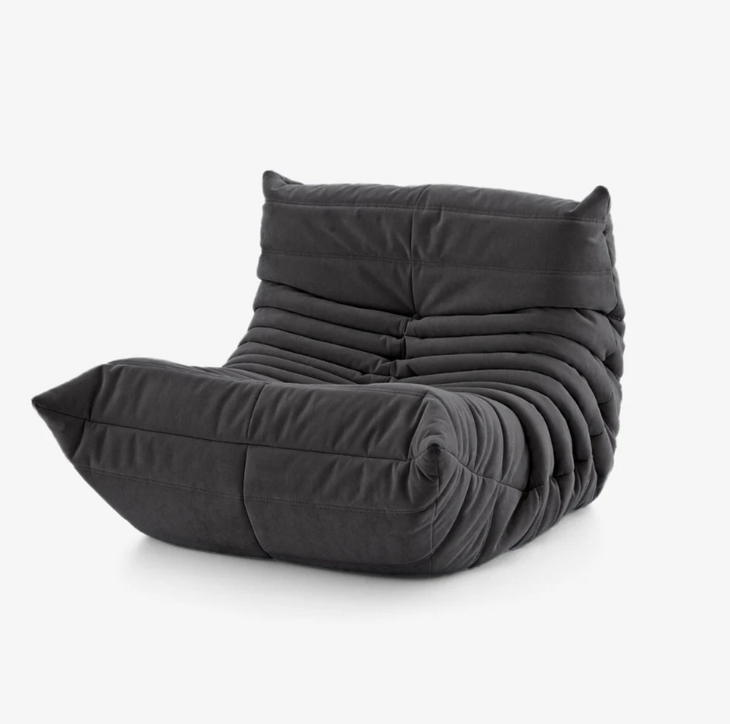 Tøto Mini - Fauteuil Togo Compressé Noir