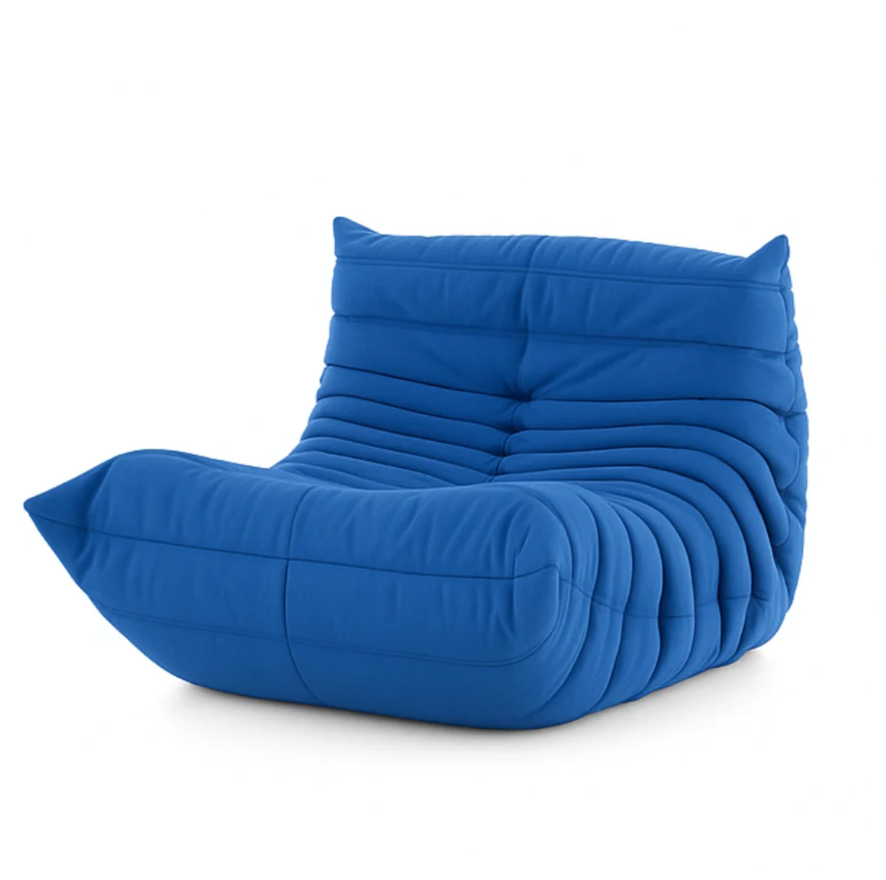 Tøto Mini - Fauteuil Togo Compressé Bleu