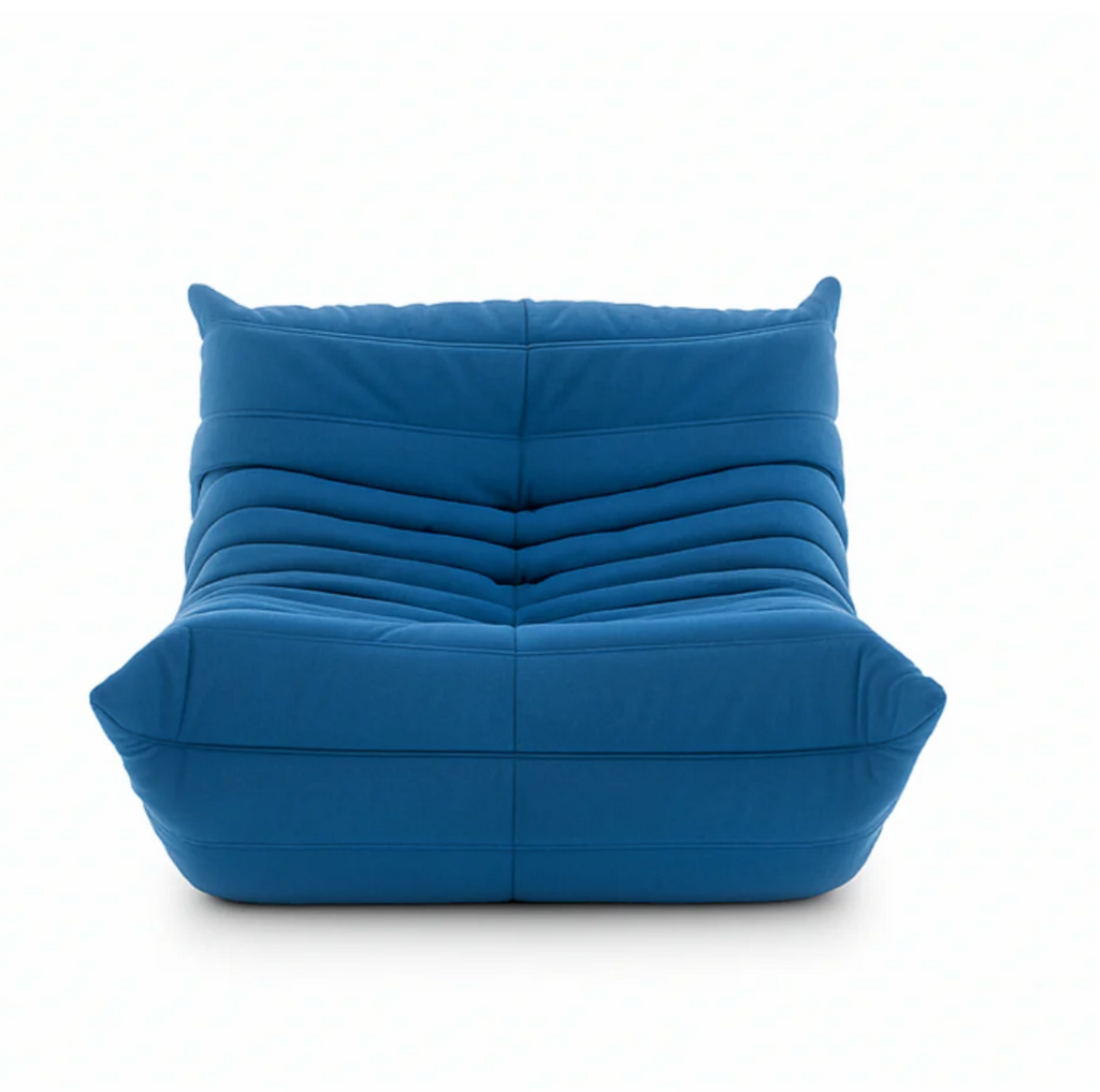 Tøto Mini - Fauteuil Togo Compressé Bleu