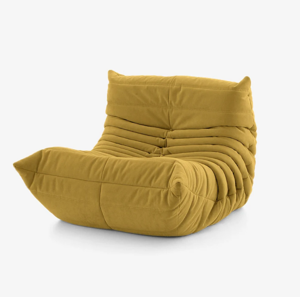 TøTo Mini - Fauteuil Togo Compressé Jaune